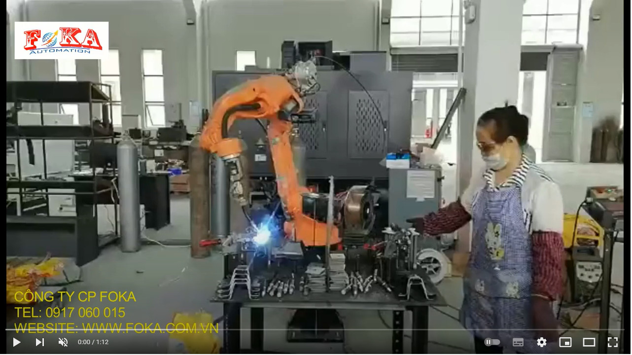 Robot hàn sắt mỏng Chaifu